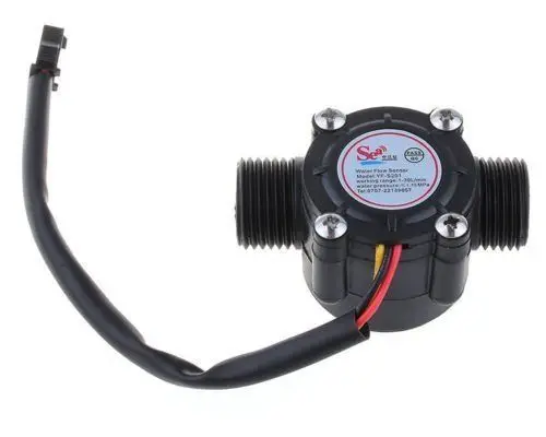 

1Pcs New 1-30L/min 1.75MPa Water Flow Sensor Flowmeter Hall Flow Water Sensor