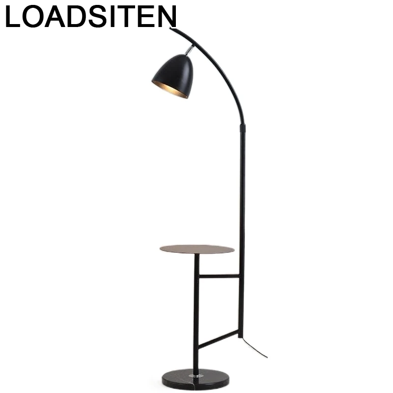 Woonkamer Lampade Da Lampara Pie Para Sala Tripot Lampada Terra Stand stec Lamp Staande De Salon Lampadaire светильник | Лампы и