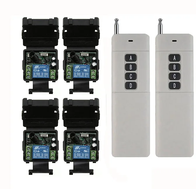 3000 м дальнего действия DC12V 24V 1CH 1 CH 10A RF беспроводной пульт дистанционного