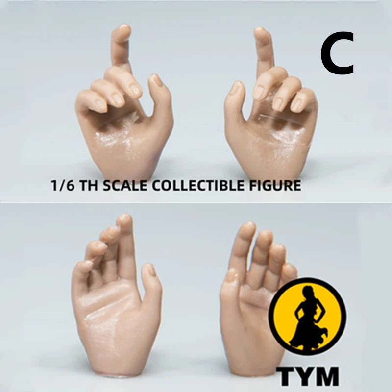 1/6 весы женские 2 пары ручных типов для PH TBL 12 ''Фигурки игрушки тела подарки DIY |