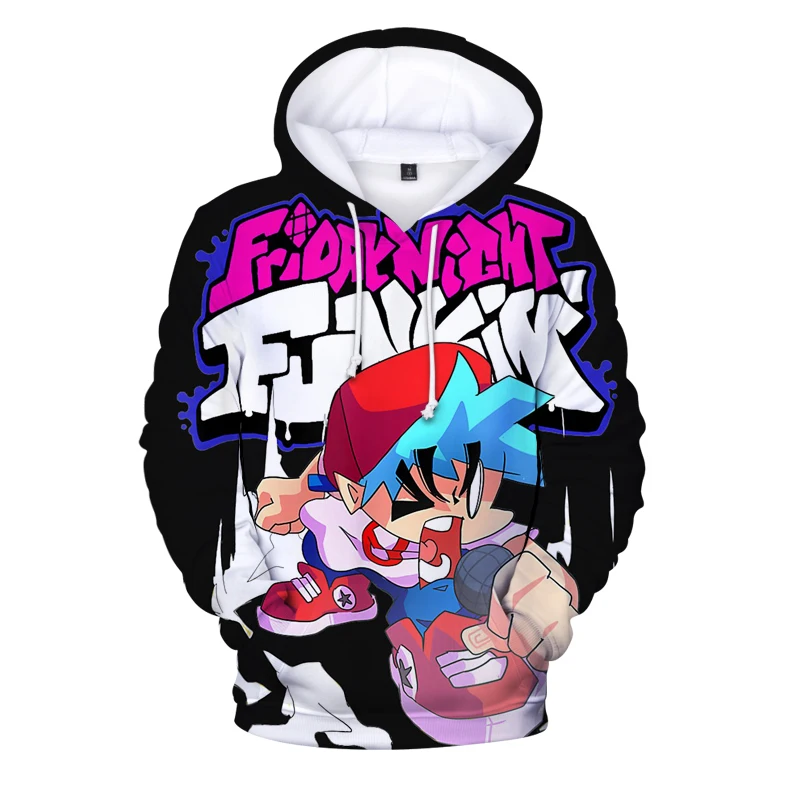 

New Game Anime Hoodies 3d Friday Night Funkin Oversized Sweatshirt Women Men Streetwear Hoodie Boy Girl Clothes Kids Hoodie