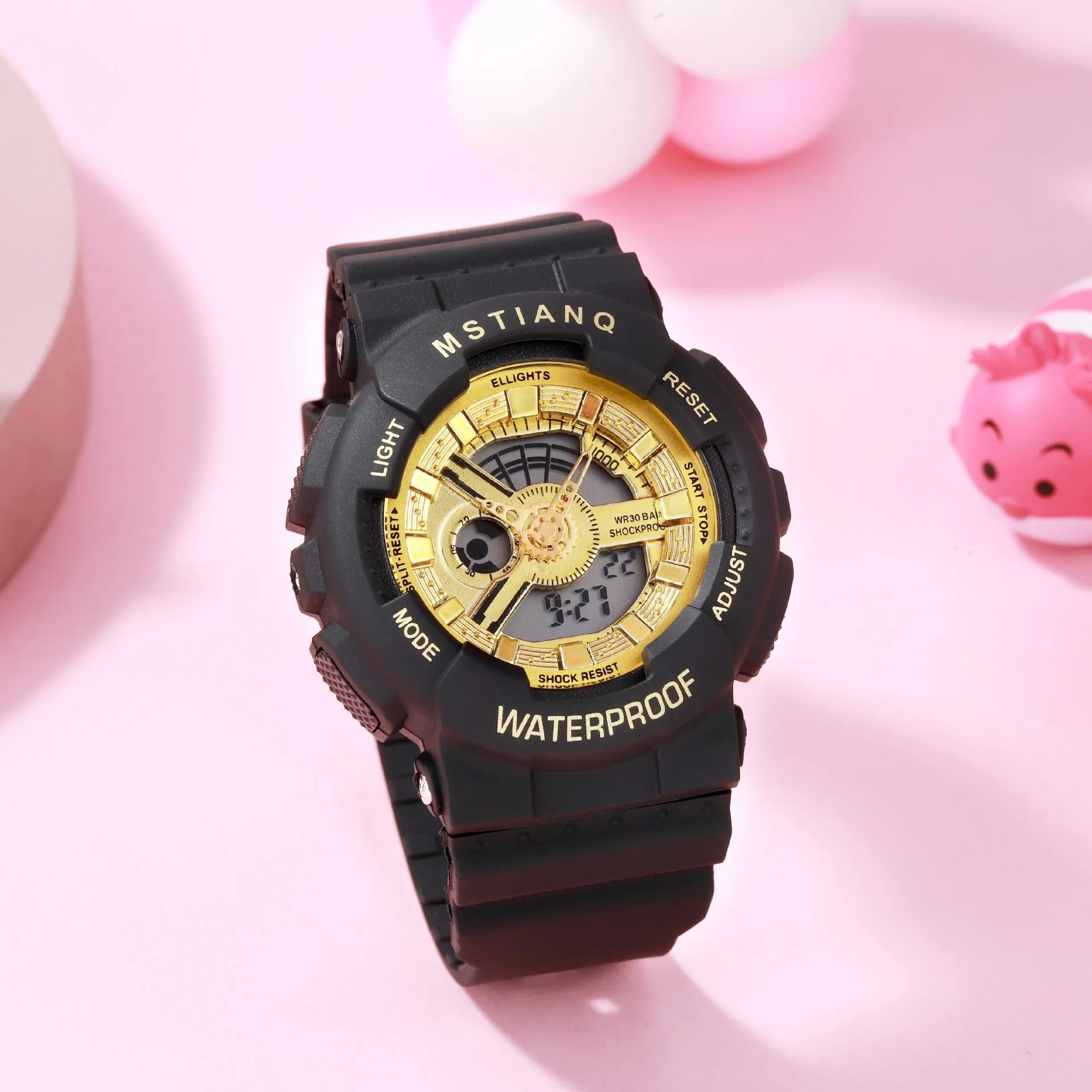 

Fashion Personality Unicorn Sports Couple Watch Alarm Clock Luminous Multifunctional Waterproof Ladies And Men's Digital Watches