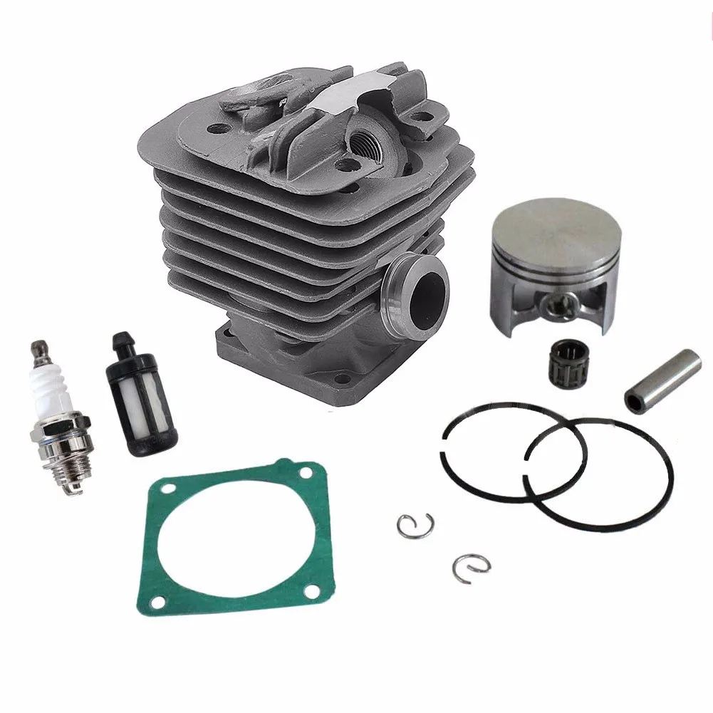 

48mm Cylinder Piston Kit For STIHL MS360 MS340 Chainsaw Engine Motor Parts Durable Cylinder Gasket Ring Circlip Piston Bearing