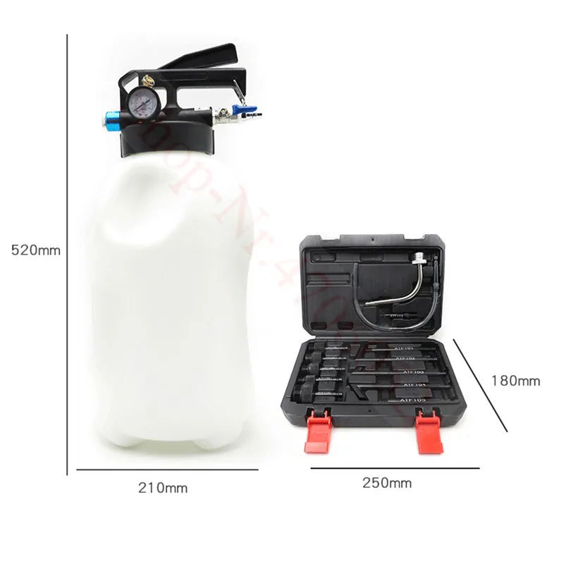 10 л пневматическая Трансмиссия инструмент для розлива масла жидкости экстрактор
