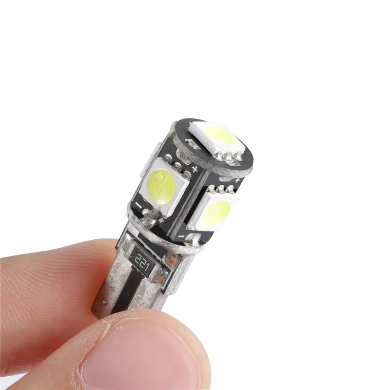 10 шт. светодиодный светодиодсветодиодный автомобисветильник лампы T10 5050 5SMD |