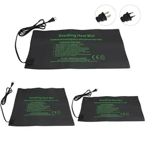 Тепловой коврик для рассады, водонепроницаемый колпачок для начинающих для прорастания и клонирования семян растений, для гидропонных систем, Садовые принадлежности