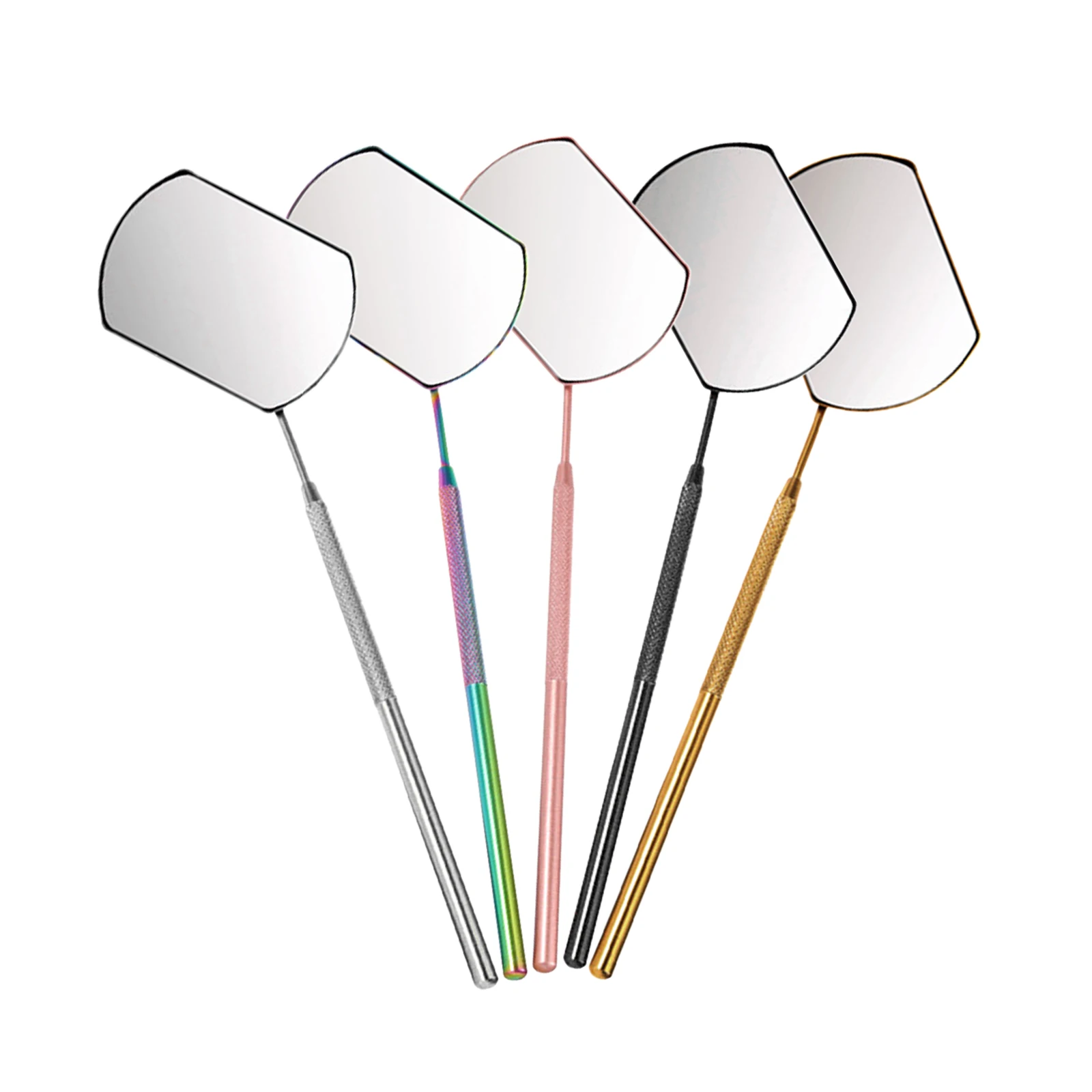 Зеркало инспекционное из нержавеющей стали зеркало для наращивания ресниц