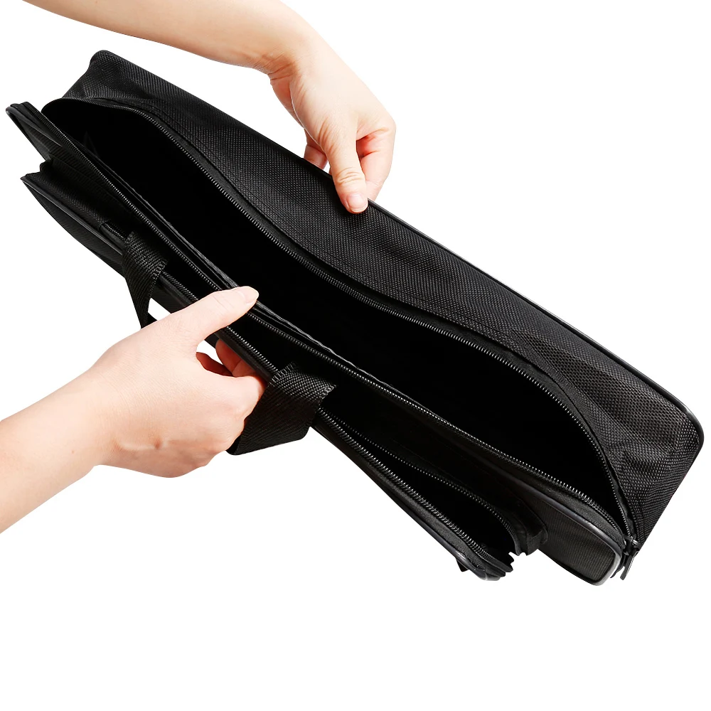 

Fishing Tackle Storage Bag Two-Way Zipper And Large Opening Carrying Handle Adjustable Shoulder Strap