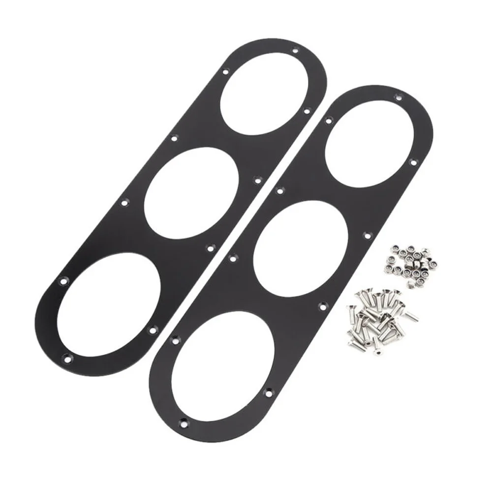 2 шт. Универсальный Автомобильный задний бампер рассеиватель панель из