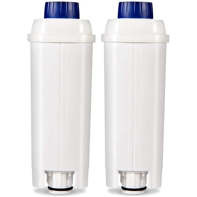 

2 Pack of Coffee Machine Filter for DELONGHI DLSC002 ECAM, Esam, ETAM, BCO, EC with Activated Carbon Softener