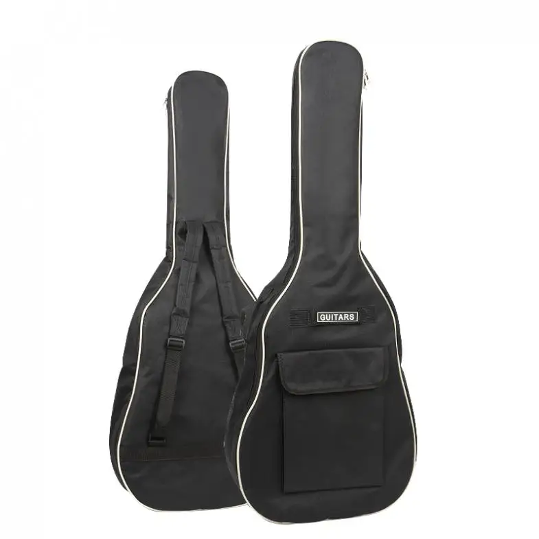 40/41 дюймов Сумка для гитары 600D ткань Оксфорд Акустическая гитара Gig Bag Мягкий плотный чехол двойные плечевые ремни мягкая гитара