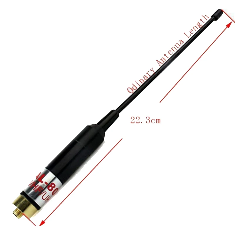 New AL-800 144/430MHz SMA-F High Gain Super High Quality Telescopic Antenna for PRYME Kenwood HYT BAOFENG uv-5r UV5R BF-888S