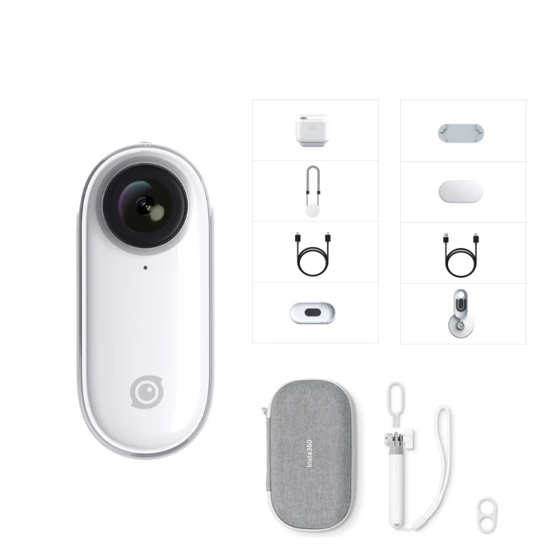 Insta360 GO новая Экшн камера AI авторедактирование hands free наименьшая