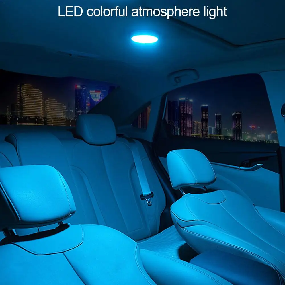 

Car Interior LED Light USB Rechargeable Trunk Cargo Area Light12V Bright Wall Light Universal Lamp For Vehicle RV Camping