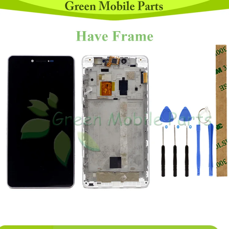 ЖК дисплей для Multilaser MS70 с сенсорным экраном в сборе есть рамка б/у|Экраны