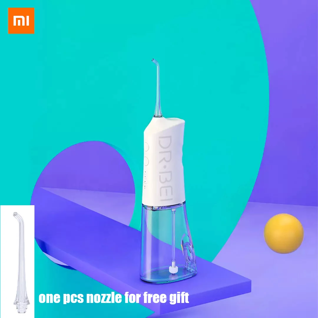 

Original Xiaomi Mijia Youpin Doctor B portable flushing device F1 Dissolve tartar and clean between teeth 60-day battery life