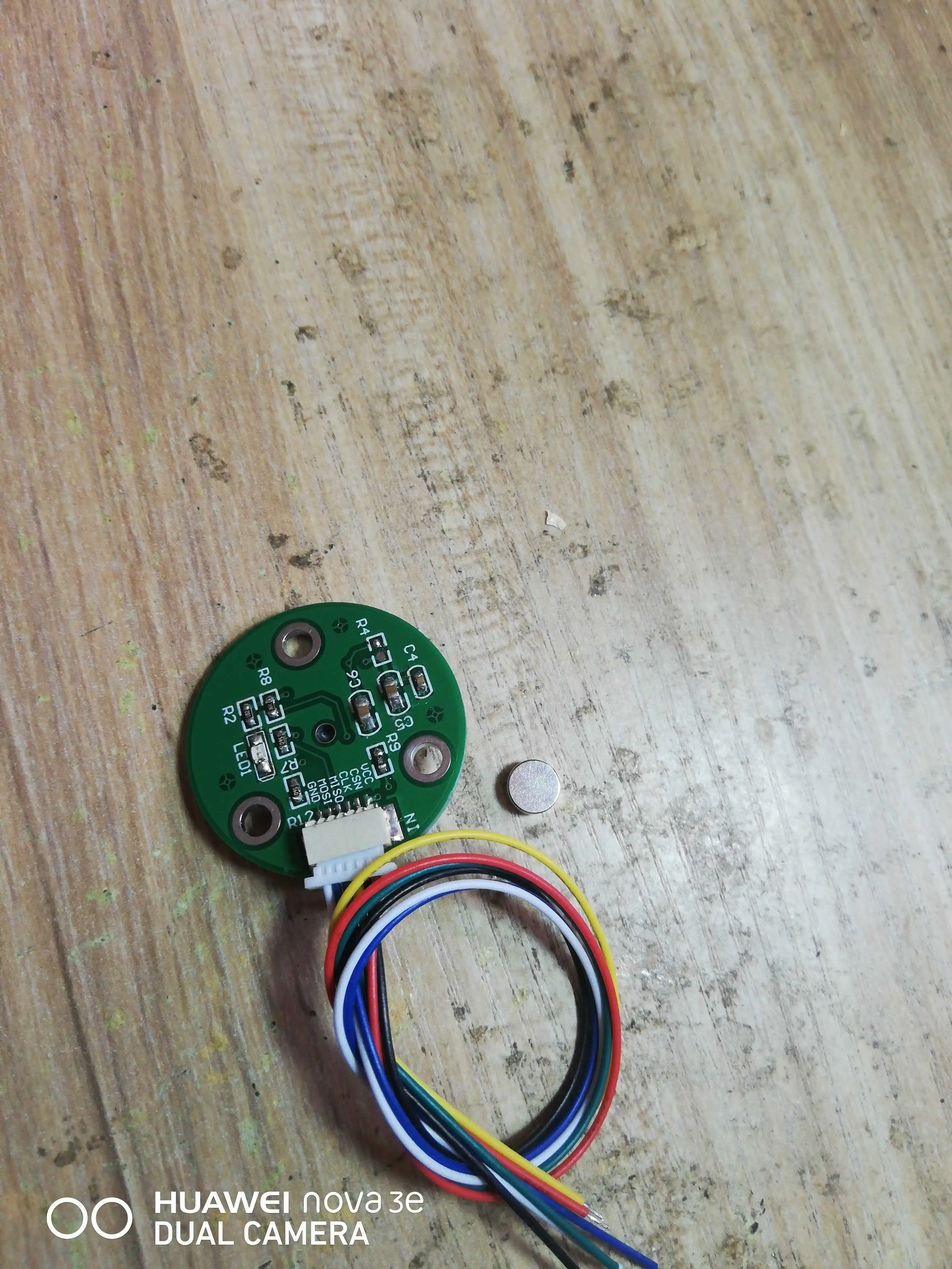 

Magnetic Encoder AS5048A Sends Magnet and Lead SPI Interface to Send Schematic Diagram and Reference Routine