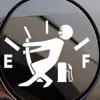 car fuel gauge funny car stickers personality and fun modified fuel tank cap stickers for peugeot 307 206 308 407 207 3008