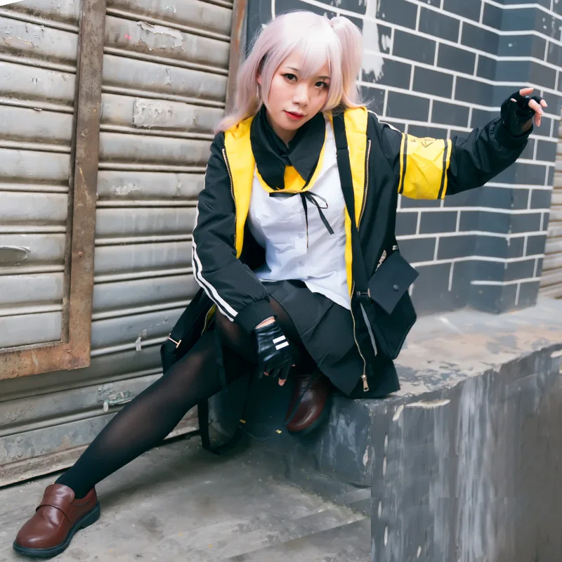 

Hot Anime Game Girls Frontline Ump45 Cosplay Costumes Uniform Full Set