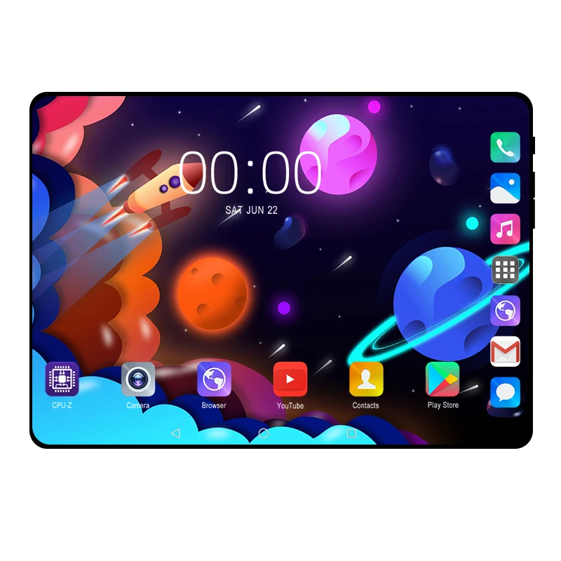 Новейший 8 ГБ + 128 10 1 дюймов Android 9 0 планшетный ПК ядер 4G FDD LTE Wifi Bluetooth телефонный