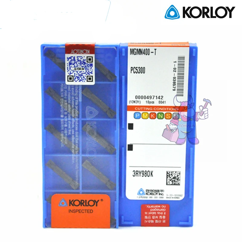 KORLOY CNC insert   MGMN400T PC5300