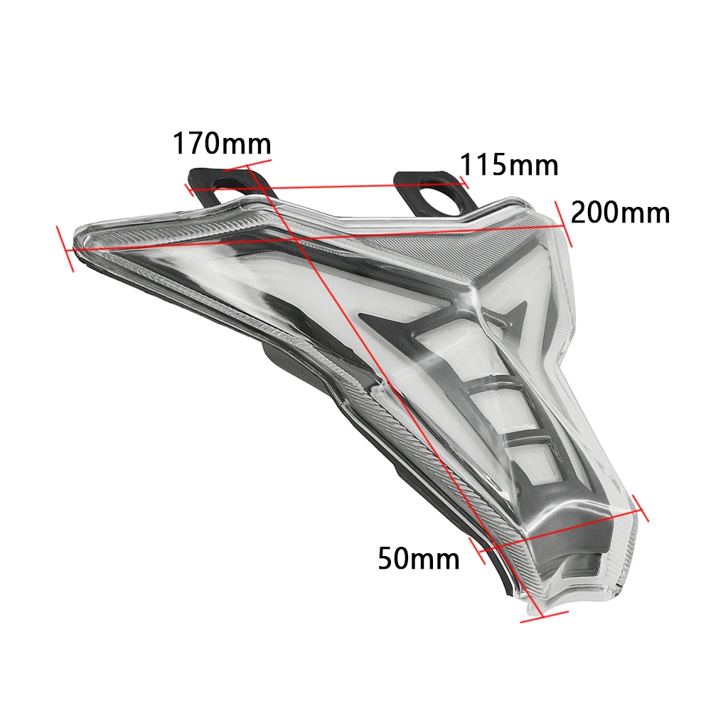 

LED Taillight Brake Light Turn Signals Indicator Blinker For KAWASAKI Z1000 2014-2018 Ninja 250 400 ZX-10R ZX10R ZX-10RR ZX10RR