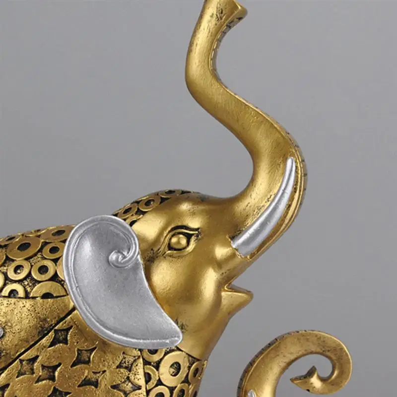 1 пара родитель и ребенок слон полимерный дисплей ремесло креативное домашнее