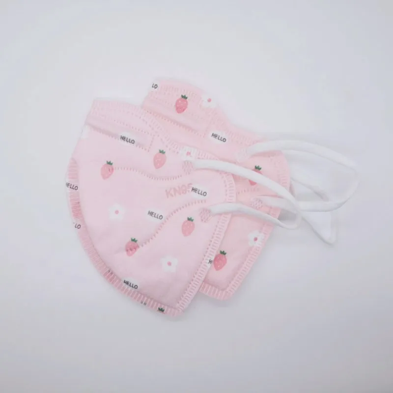 Студенческая детская маска KN95 плотная противотуманная прочная защитная для рта