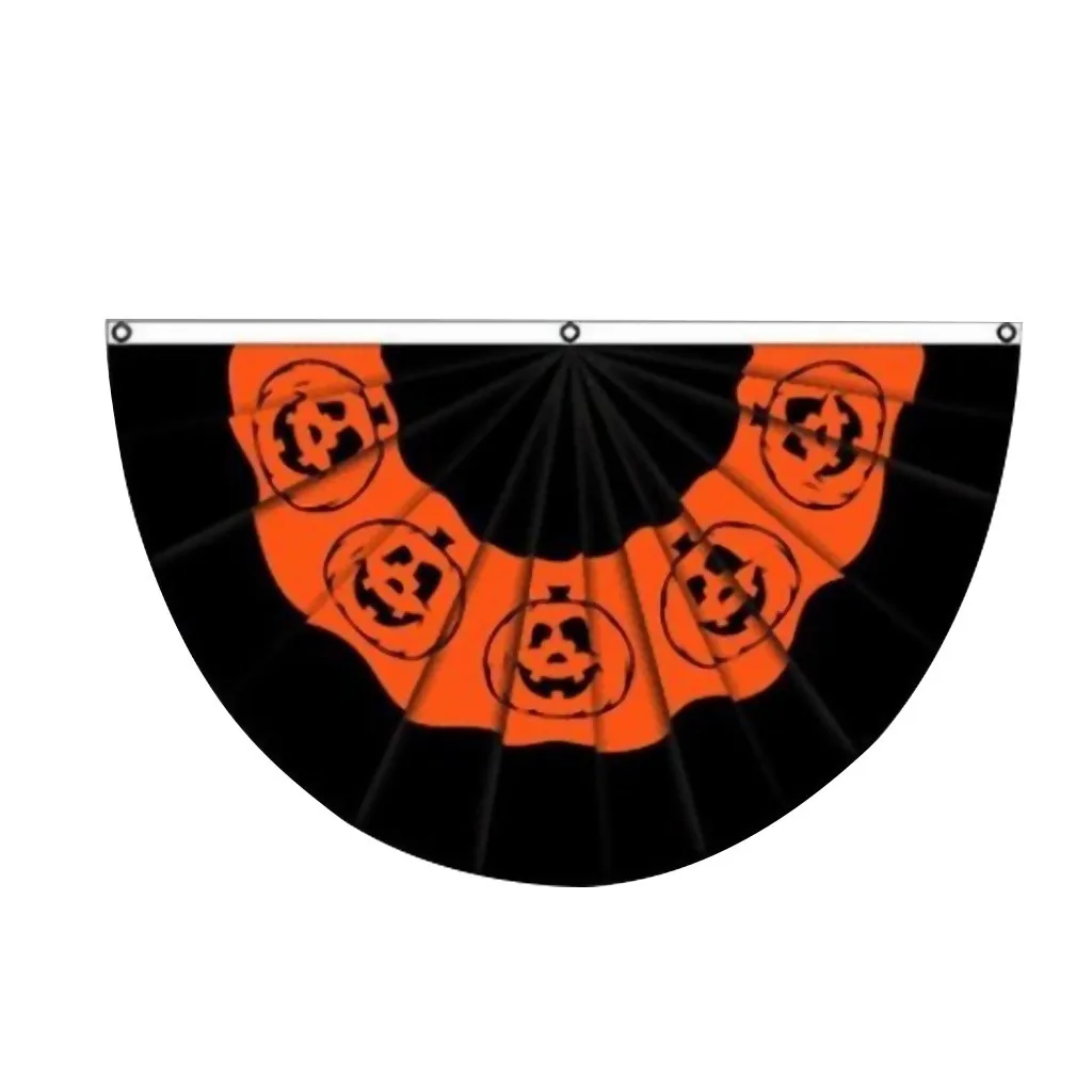 В помещении/на открытом воздухе флаг Тыква Happy halloween Фонари овсянка вентилятор