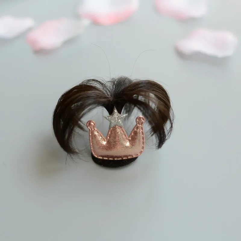 Платье для маленьких девочек милые женские аксессуары волос детей парики