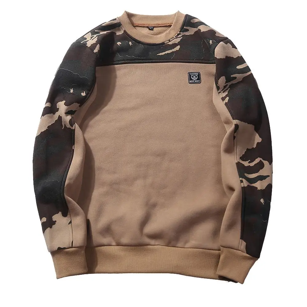 

Camouflage Sweatshirts New Spring Autumn Fashion Hoodies Male pullover Warm Fleece Coat Men Brand Hip Hop Hoodies Sweatshirts
