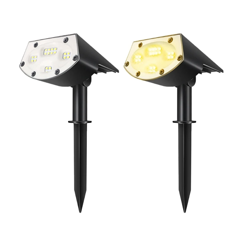 

Solar Lights Outdoor - Solar Landscape Spot Lights Outdoor 20 Lamp Beads IP65 Waterproof Wireless Lights for Garden Driveway