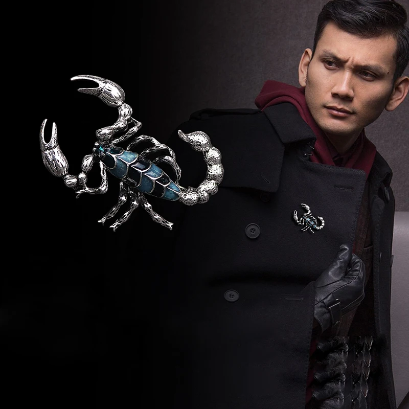 Модная новинка золотистая искусственная личность характерная булавка для