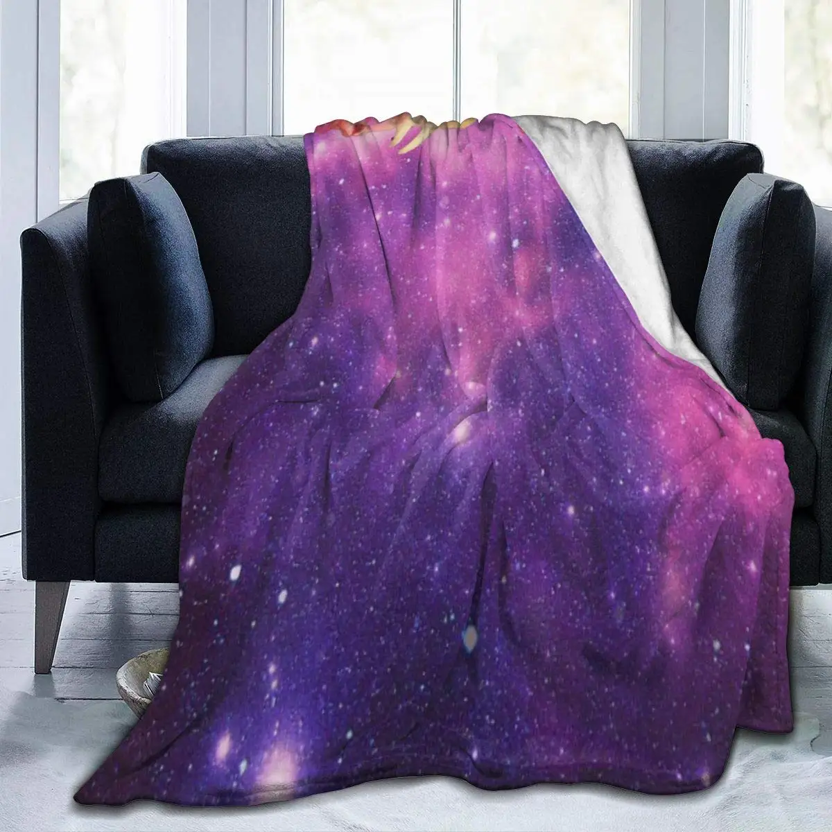 

Adults Men Women Extra Soft Blankets Galaxy Green Hermit Keep Warm Throw Blankets Oversized Wearable Blanket Office Blankets
