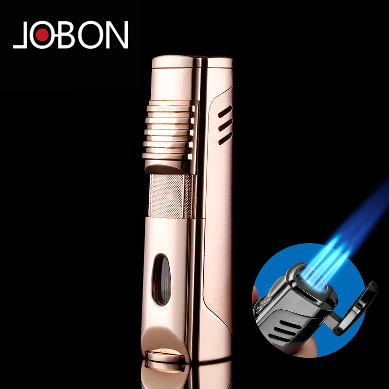 Металлическая ветрозащитная и тройфонарь Jobon с газовым окошком стандартная