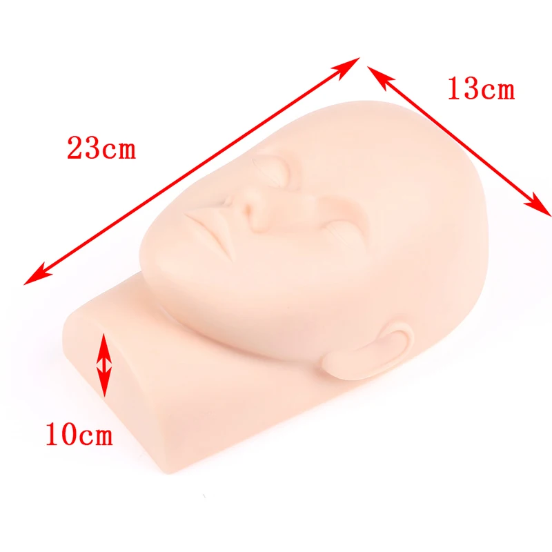1 шт силиконовый манекен голова лицо кожа 3D микроблейдинг Перманентный макияж