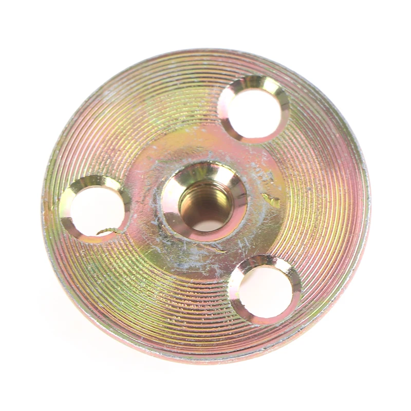 10 шт. Новый Соединительный фланец резьба из углеродистой стали M6 M8 M12 цинковая