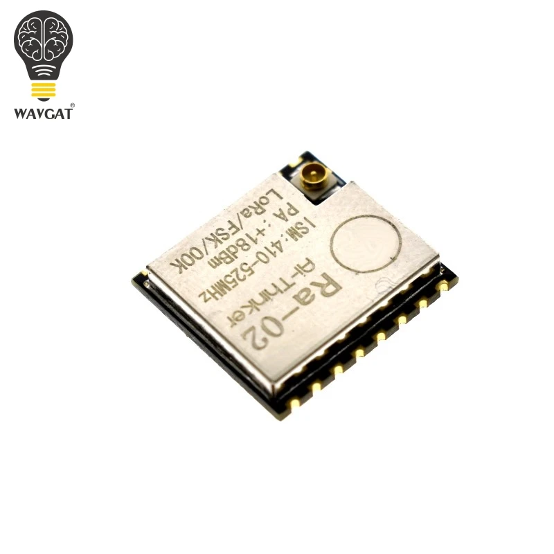 Беспроводной модуль передачи спектра WAVGAT Ra-02 LoRa SX1278 широкого с разъемом IPEX 433 м 10