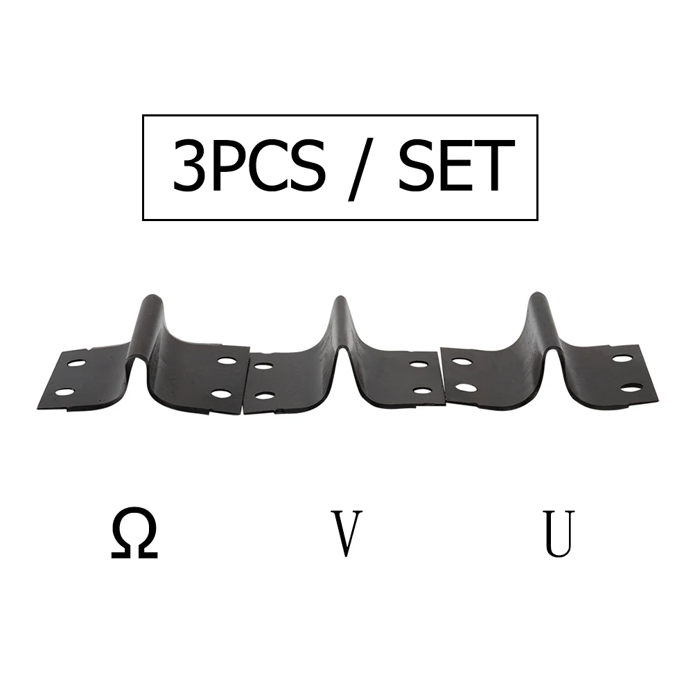 Аксессуары для садовых инструментов, бритвенное лезвие 3 шт./компл. U V Ω Тип резки, Дополнительное лезвие, запасная деталь