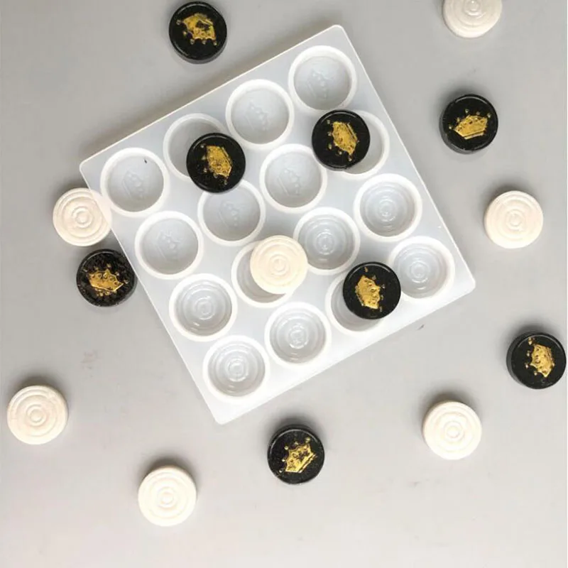 3 шт. силиконовые формы для шахматной доски самостоятельного изготовления