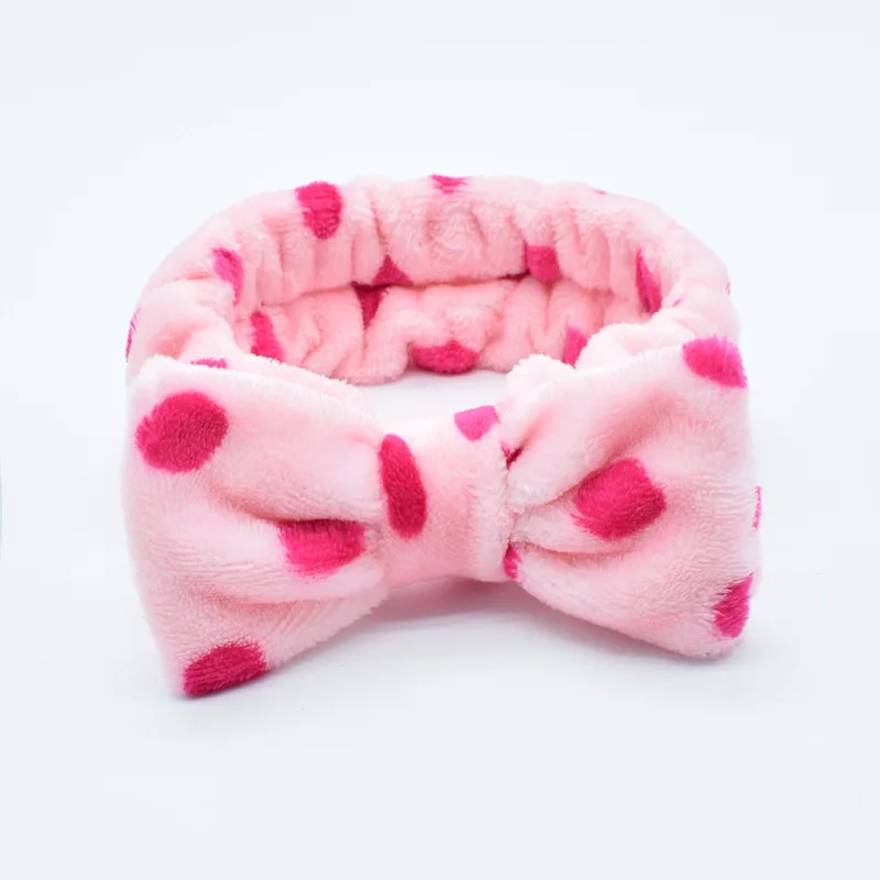 Корейский новый модный принт коровы для женщин и девочек бантик повязка на