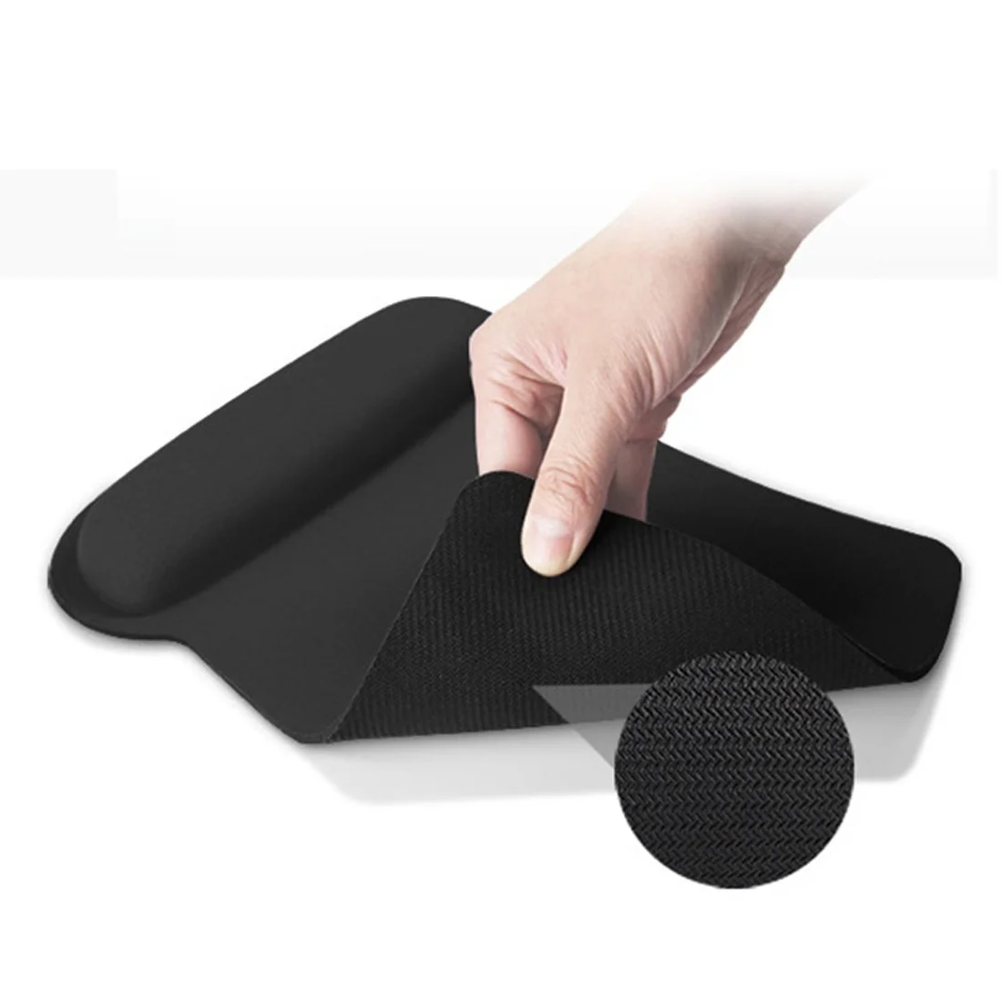 

Thicken Soft Sponge Wrist Rest Mouse Pad with Optical Trackball Durable Comfy Mice Mat for computer