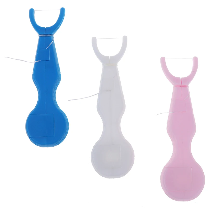 Зубная нить для чистки зубов 30 м ароматизированный мятный зубной Стик нити