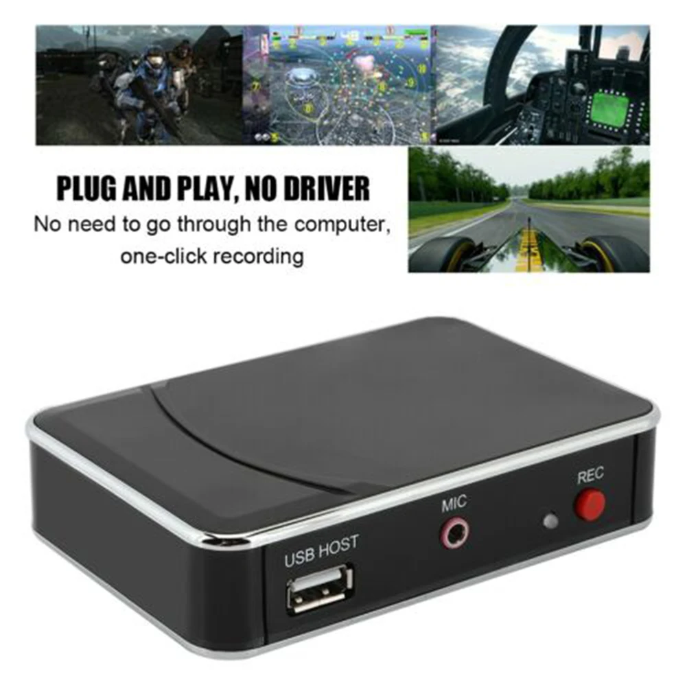 Игровой портативный для компьютера конвертер USB адаптер HD HDCP PC DVD рекордер Захват аудио, видео карта HDMI