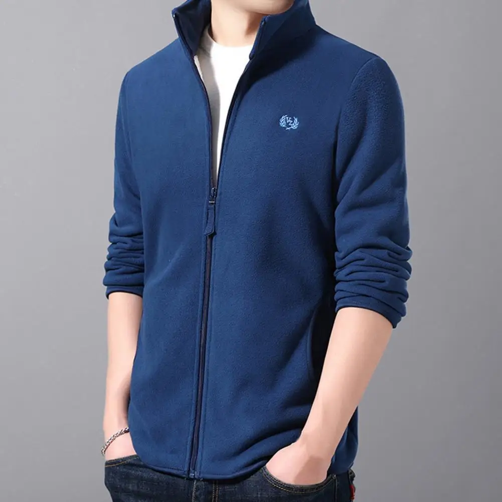 

Soft Cool Casual Winter Male Jacket Printed Male Jacket Stand Collar for Work