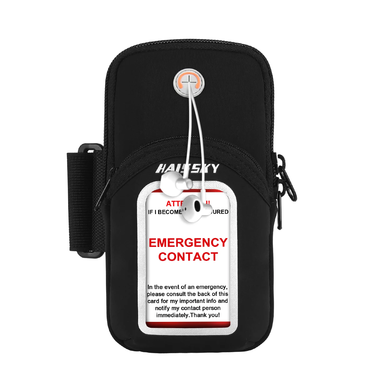 haissky sports running arm band bag emergency card wallet belt on hand mobile phone pouch for iphone 13 12 11 pro max xiaomi 11 free global shipping