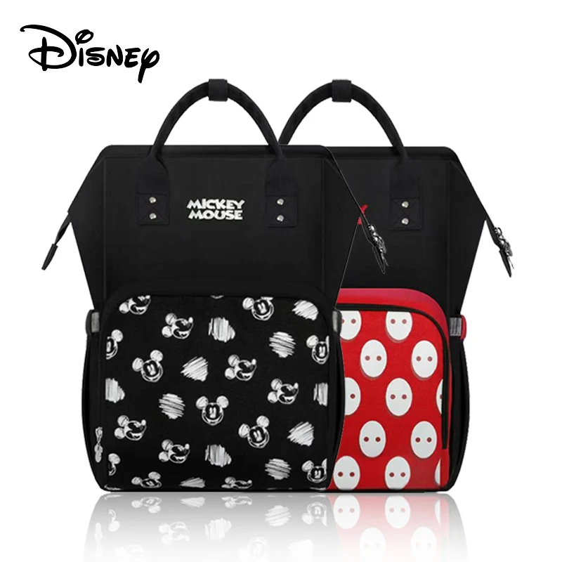 Сумка для детских подгузников Disney рюкзак с USB вместительная сумка мам мам|Сумки