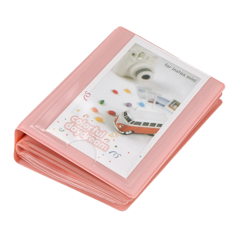 Промо акция! 3 дюймовый мини 28 + 1 карманы фотоальбом коробка для хранения чехол