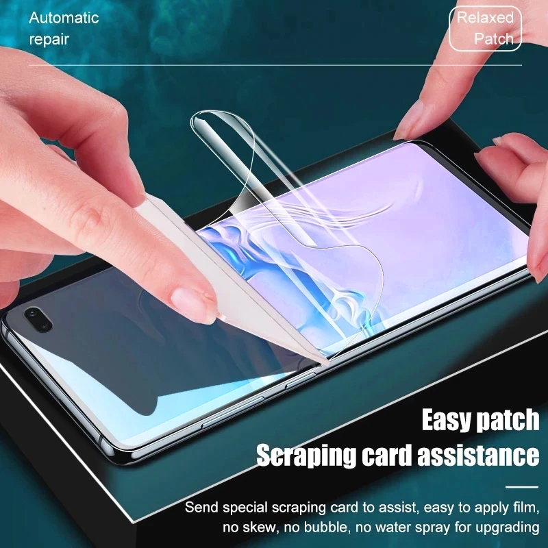 3PCS For Samsung Galaxy S22 S21 S20 Ultra Plus Screen Protector Note 20 10 9 8 S10 S8 S9 Plus Lite S10E S20FE A52 S 5G Not Glass
