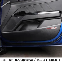 lapetus accessories for kia optima k5 gt 2020 2022 car door anti dirty pad anti kick mat side edge film protector stickers